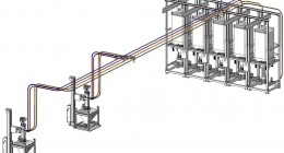 Impianto trasporto polveri scoppito